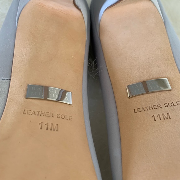 Badgley Mischka Silver Kiara Heels - Picture 6 of 7